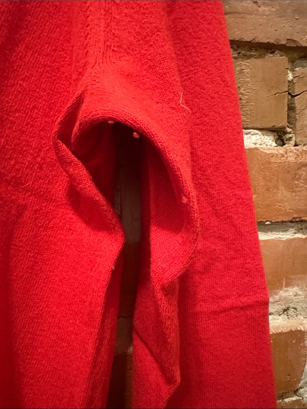 J. Crew Factory Red Crew Neck Sweater - Picture 5 of 5